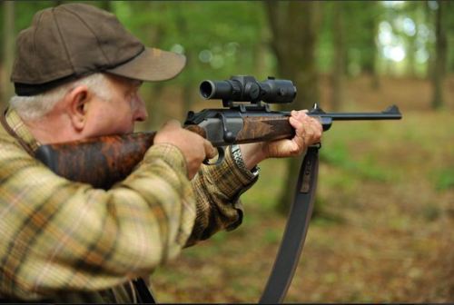 Aimpoint Hunter H34L on Blaser hunting rifle